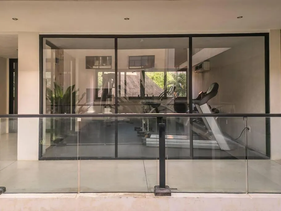 2Br, 2 Pools, Gym, 15Min From Beach Tulum Appartamento